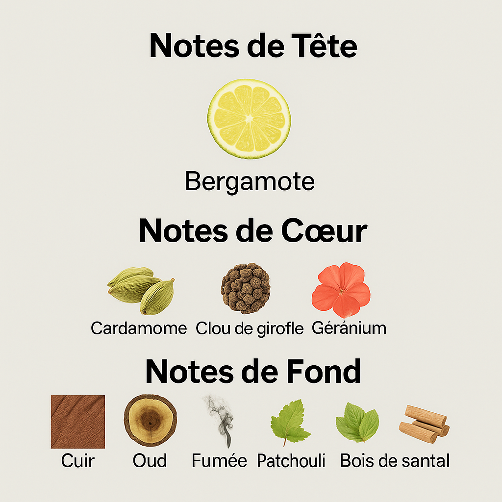 Parfum Leather Oud unisexe