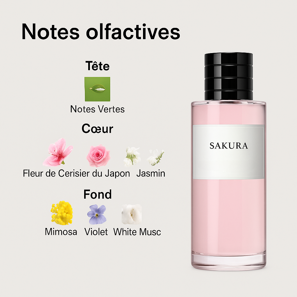 Parfum Sakura unisexe
