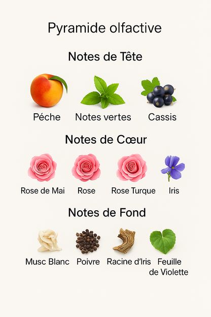 Parfum Rose des Vents pour femme